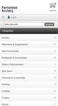 Mobile Screenshot of farmsteadarchery.com